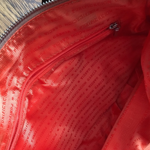 Authentic Purificacion Garcia tan purse shoulder - Picture 4 of 4